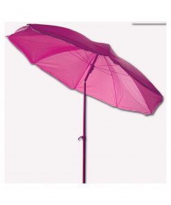 Bidesenal Bahçe Şemsiye 180 cm Fuşya Renkli